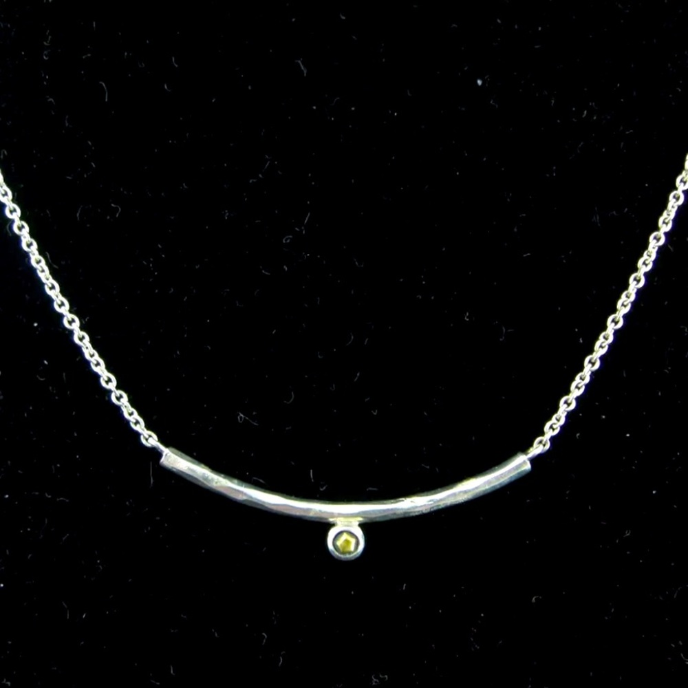 Silpada Vintage Sterling Silver & Brass Accent Necklace
